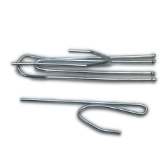 LONG HOOKS FOR PLEATER TAPE 3" LONG 10 HOOKS 4 PINS PER BAG