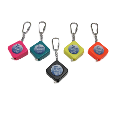 MINI TAPE MEASURE WITH KEY CHAIN, POCKET SIZED