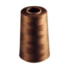 BROWN CHESTNUT SPUN POLYESTER