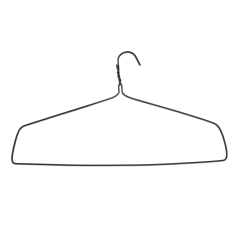 WIRE DRAPERY HANGER