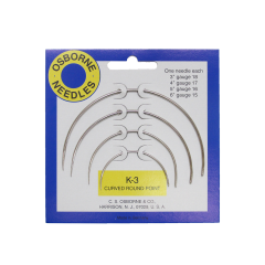 CURVED ROUND POINT NEEDLES