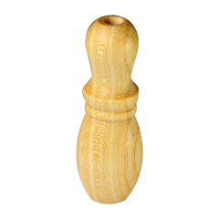 WOOD FINISH CORD PULLS HEIGHT 2.5" - BASE 7/8"