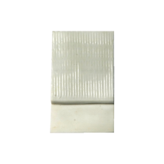 3/4" X 3/4" SQUARES COVERED WITH PLASTIC TAB - 100 PER