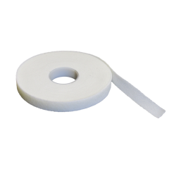 LOOP IRON ON FASTENER-WHITE ONLY