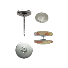 SIZE 30 - 3/4" DIA. WITH A 3/4" TACK LENGTH - PIVOT BUTTONS