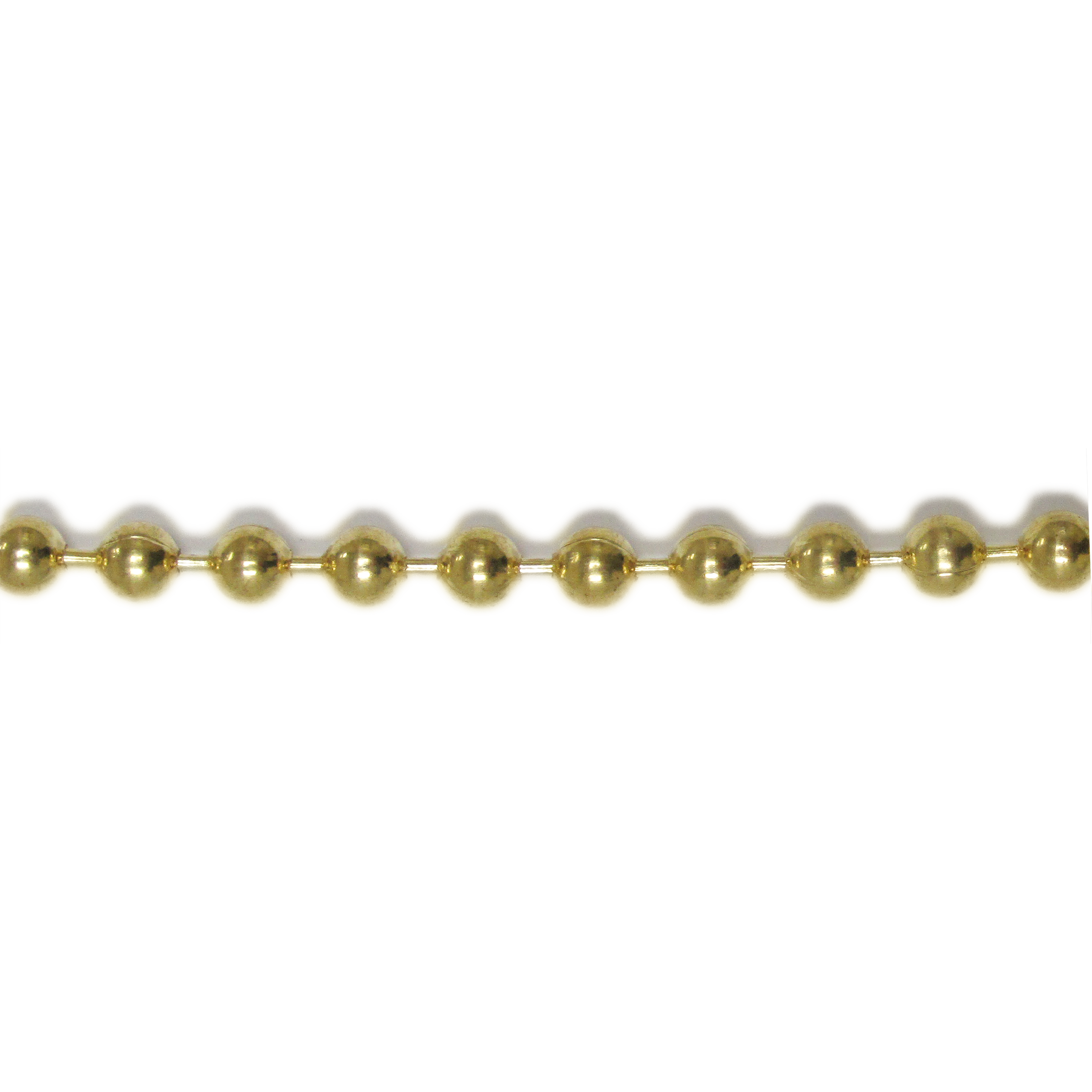 BRASS CONTINUOUS BEAD CHAIN, 250 CM. HEADRAIL/TRACK SYSTEM INSTALLATION ITEMS Drapery