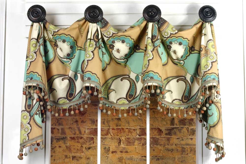 PATE MEADOWS DESIGN PATTERN--MARLEY VALANCE - PATTERNS - DRAPERY ...